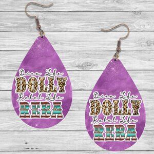 Dolly Parton Earrings